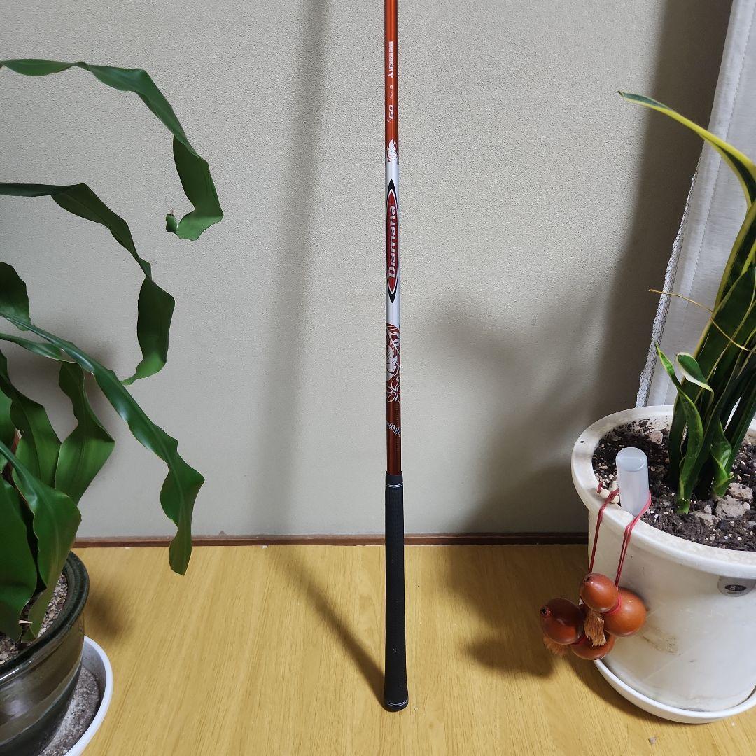 ディアマナ (赤マナ) R60 S DW用 スリーブ、グリップ付きシャフト単品