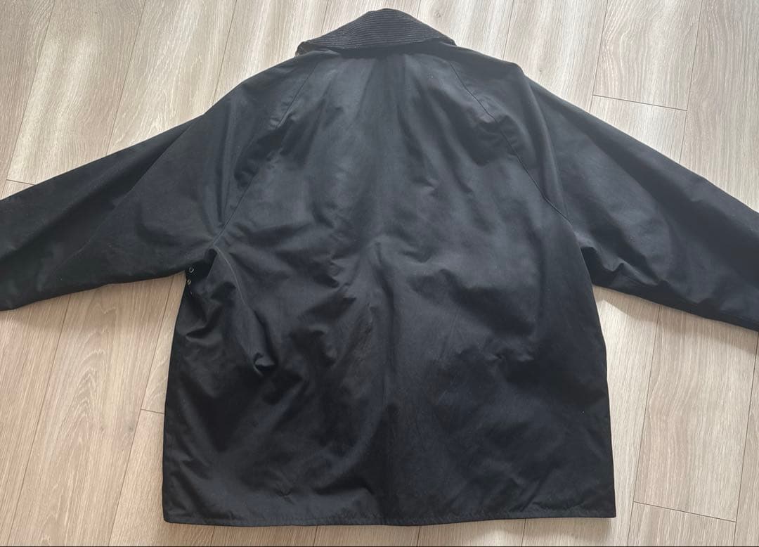 中古Barbour 別注 TRANSPORT トランスポートブラック サイズ40