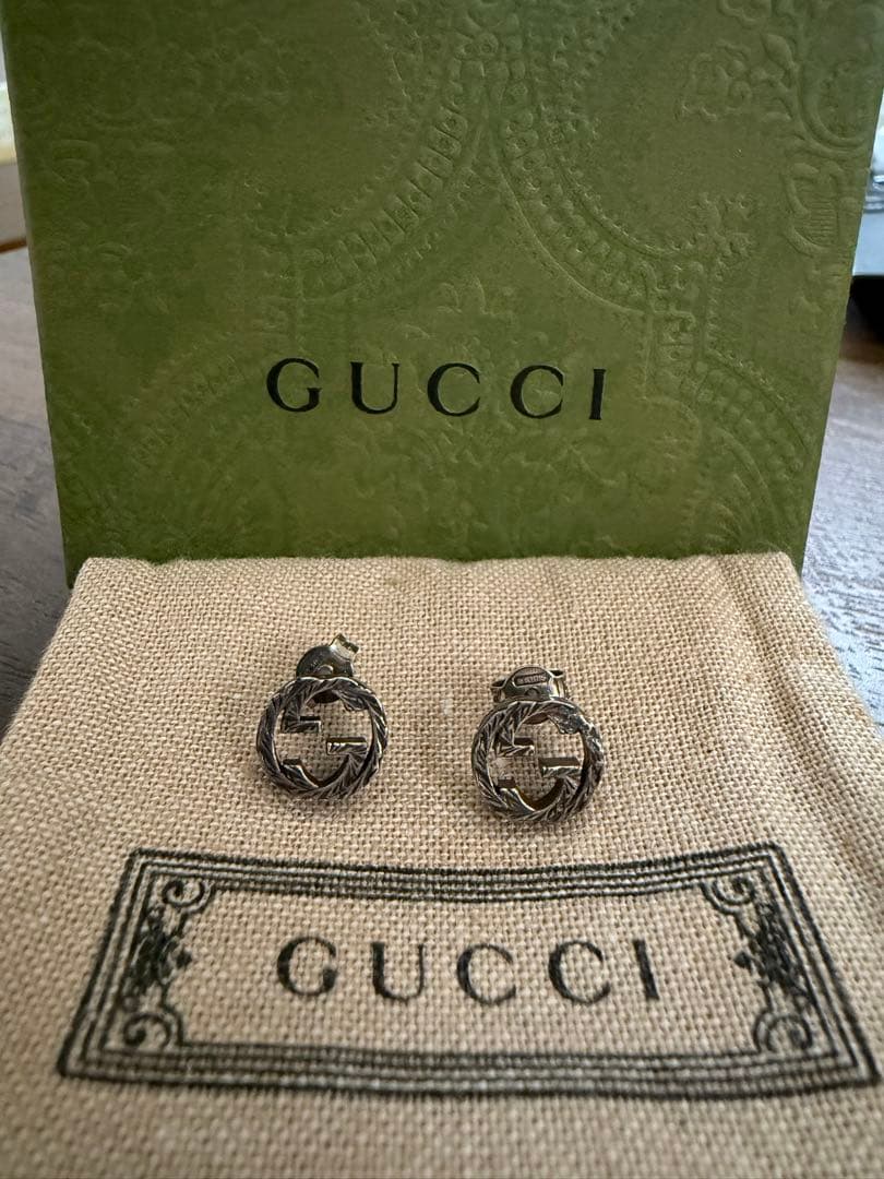 【両耳セット】GUCCI ピアス