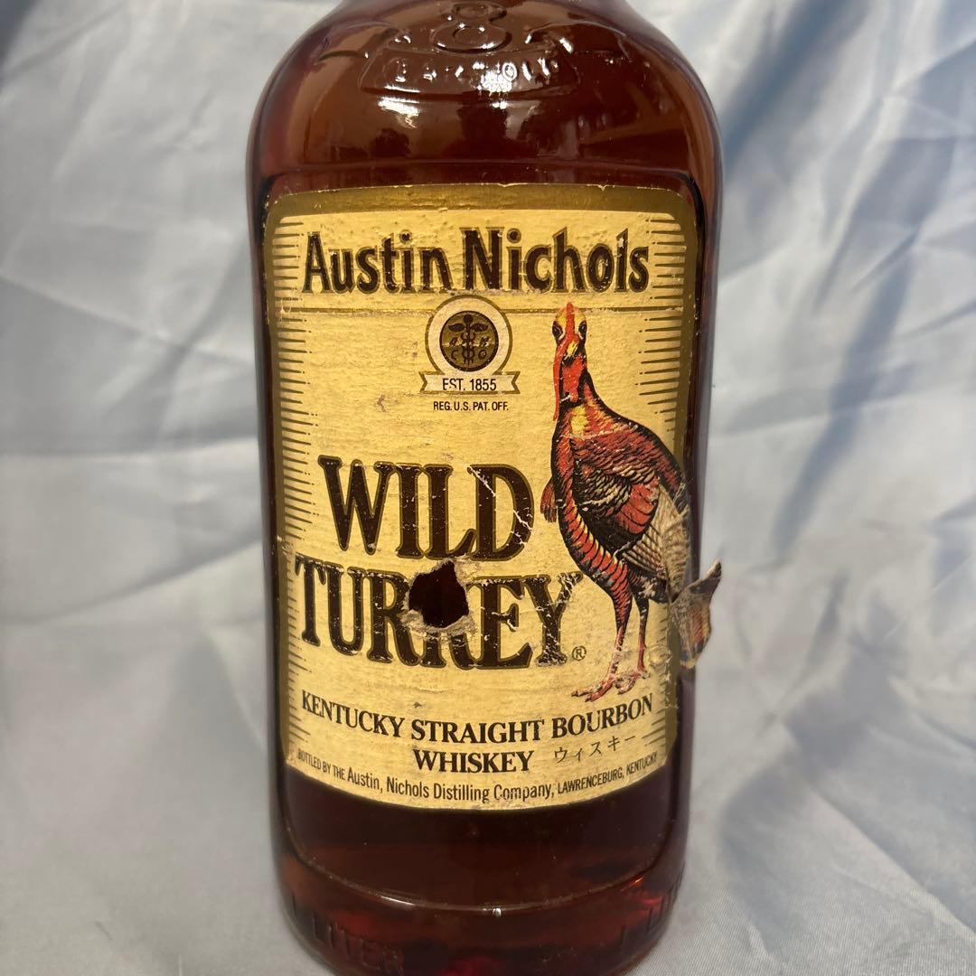ワイルドターキー 8年 旧ボトル　1000ml