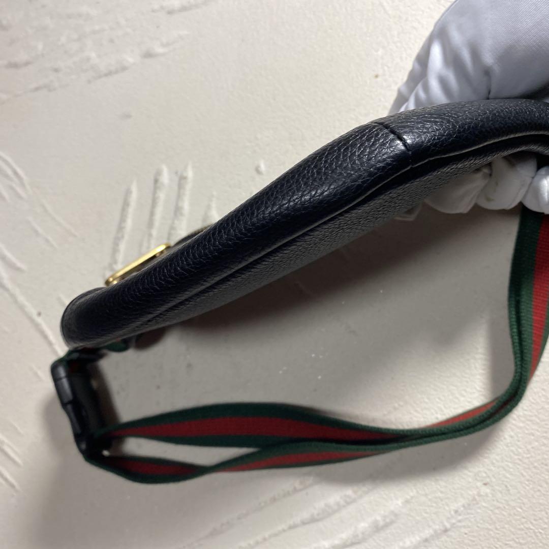 グッチ ウエストバッグ ボディバッグ ウエストポーチ シェリーラインGUCCI