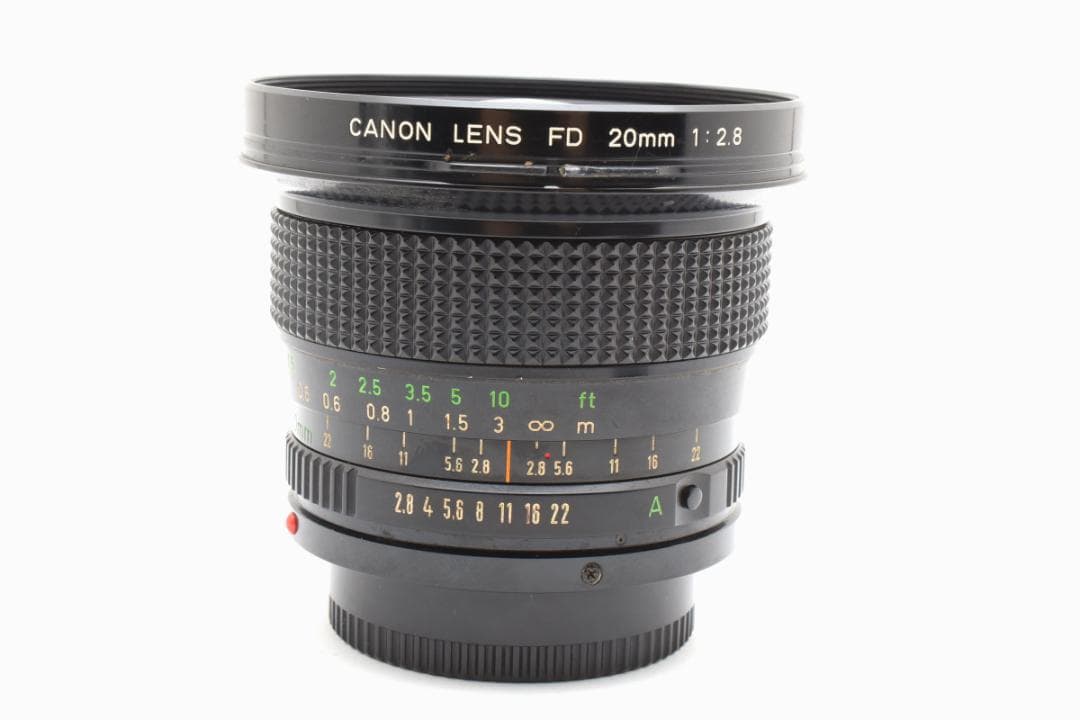 【A2121】 Canon New FD 20mm F2.8 キャノン