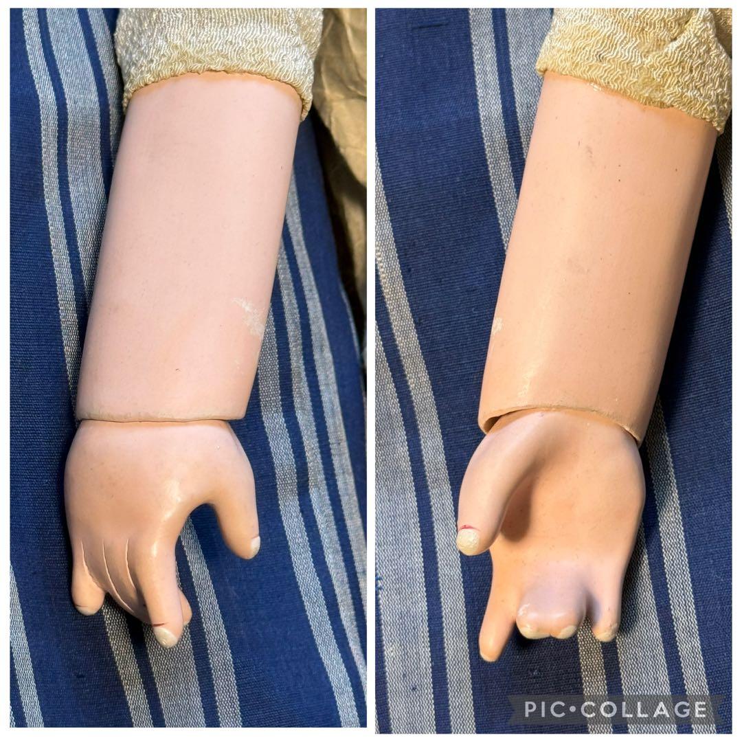 市松人形　抱き人形　伊東久重　42cm