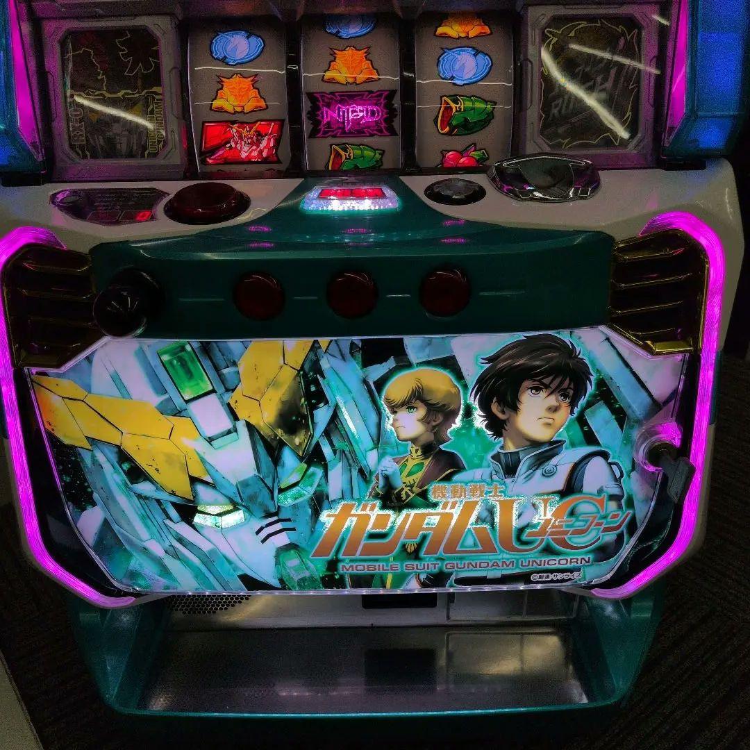 パチスロ実機　機動戦士ガンダムユニコーン　不要機付　送料無料
