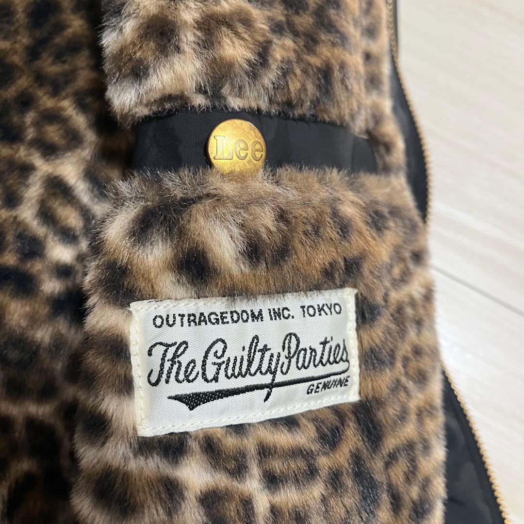 ワコマリア×LEE NYLON 91-B JACKET レオパード Mサイズ