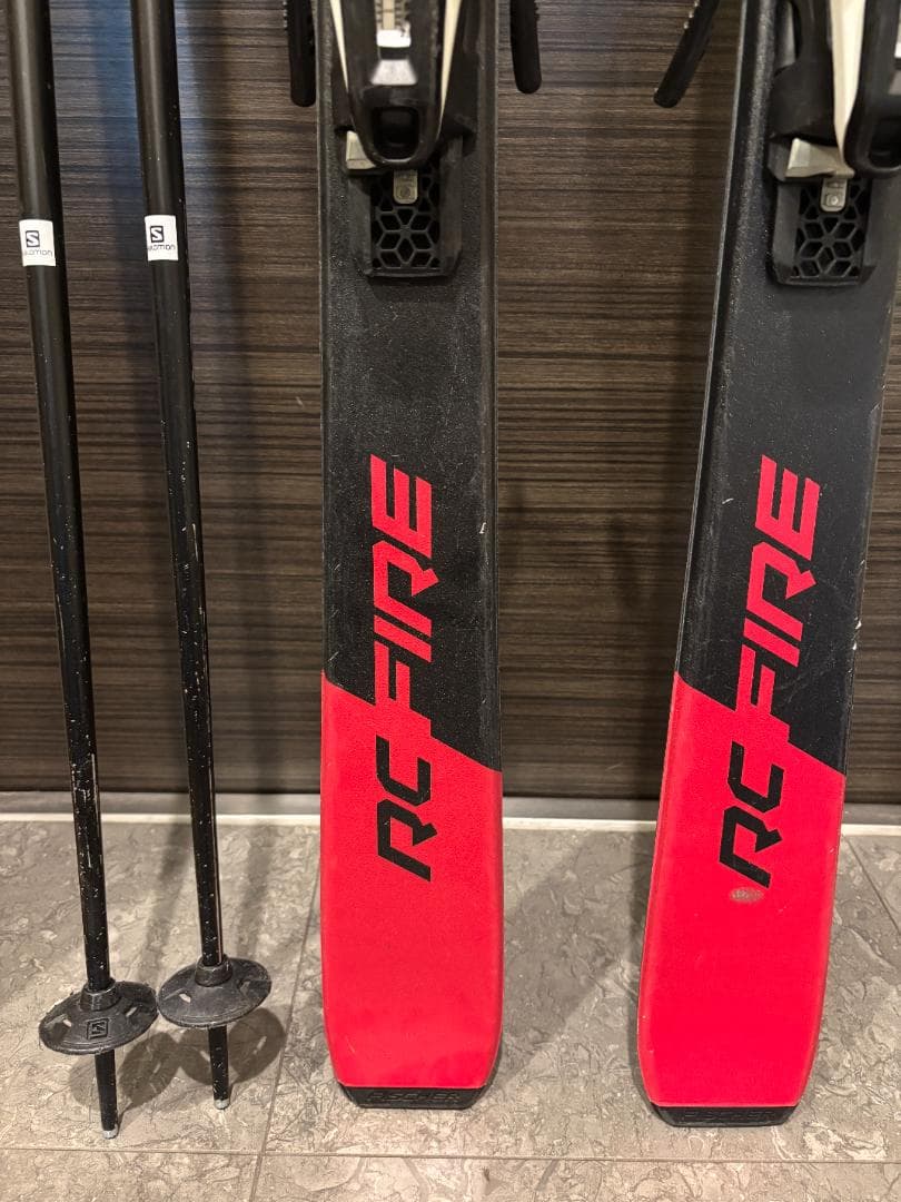 スキー板 フィッシャー155cm ストック 110cm スキーケース セット