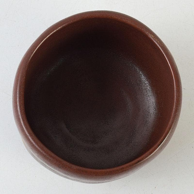 茶道具　輪島塗　柿木章作　藪柑子の図　茶碗　共布共箱　V　9754