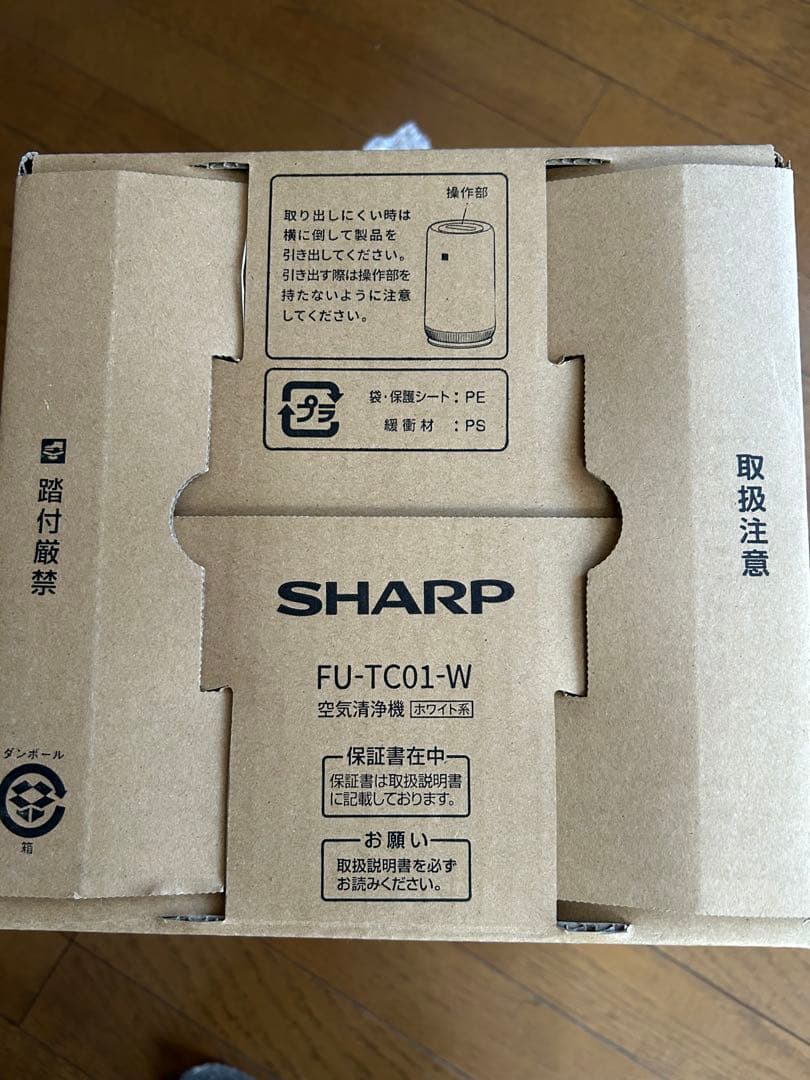 しらこぽんず SHARP FU-TC01-W 空気清浄機