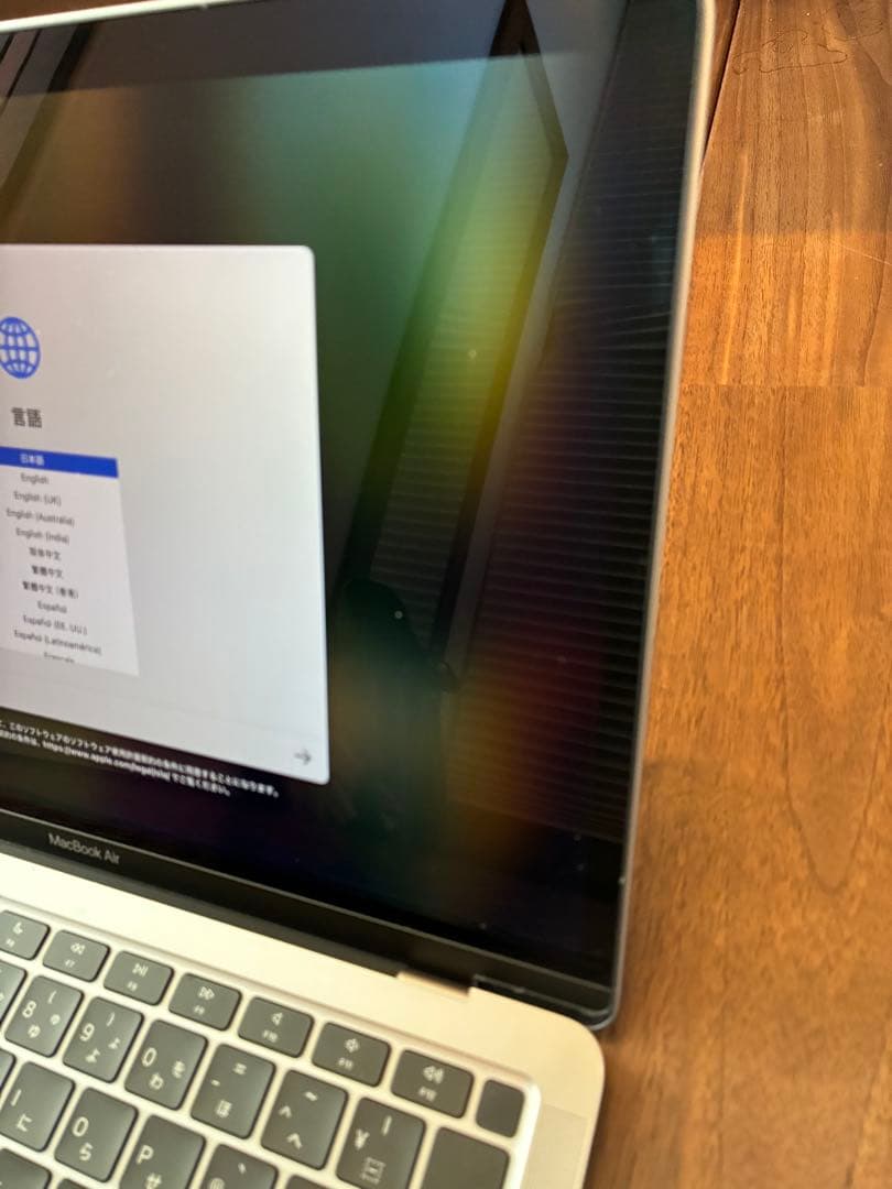 MacBook Air 13inch スペースグレー