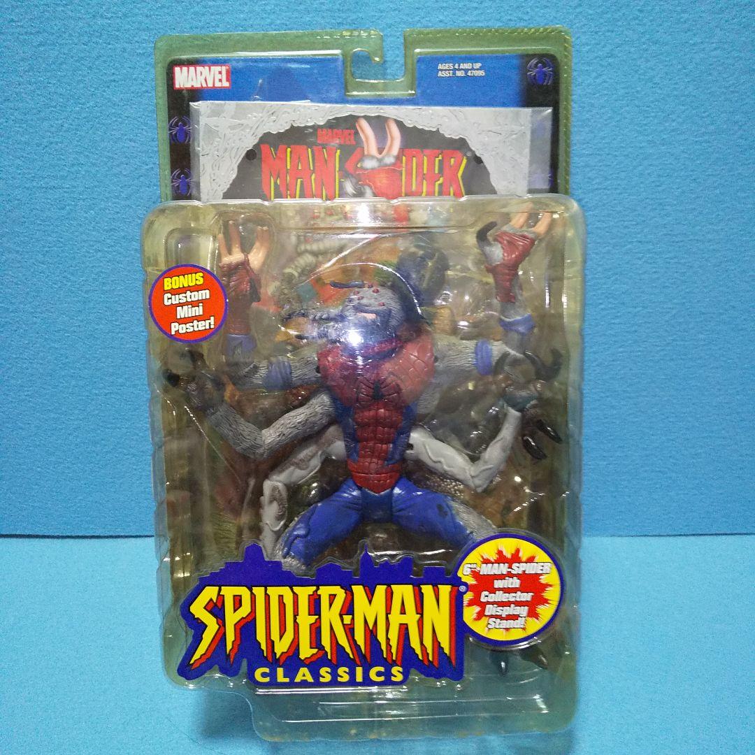 未開封★スパイダーマンクラシック1の4体セット/SPIDER-MAN、VENOM