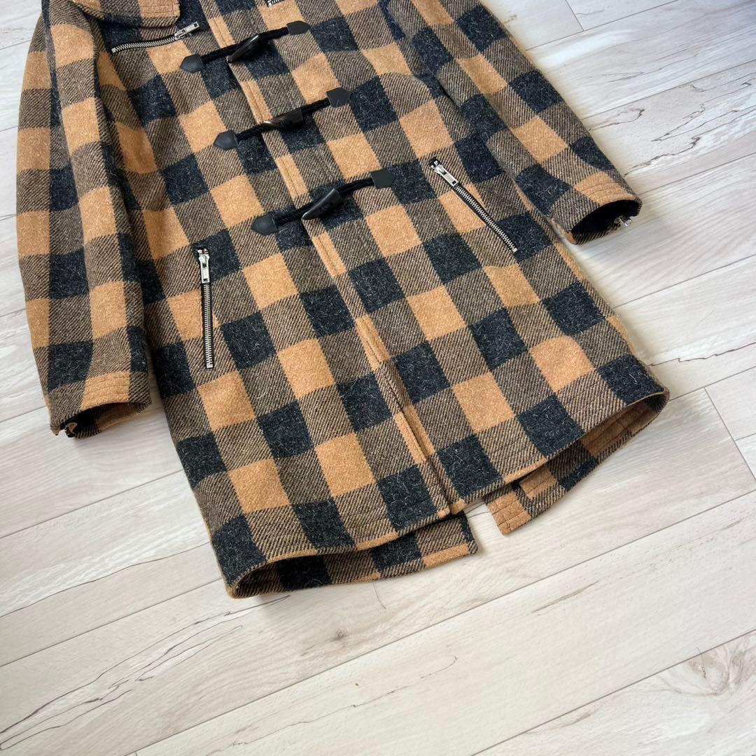 Moonage Devilment ウール ダッフルコート サイズ46 チェック