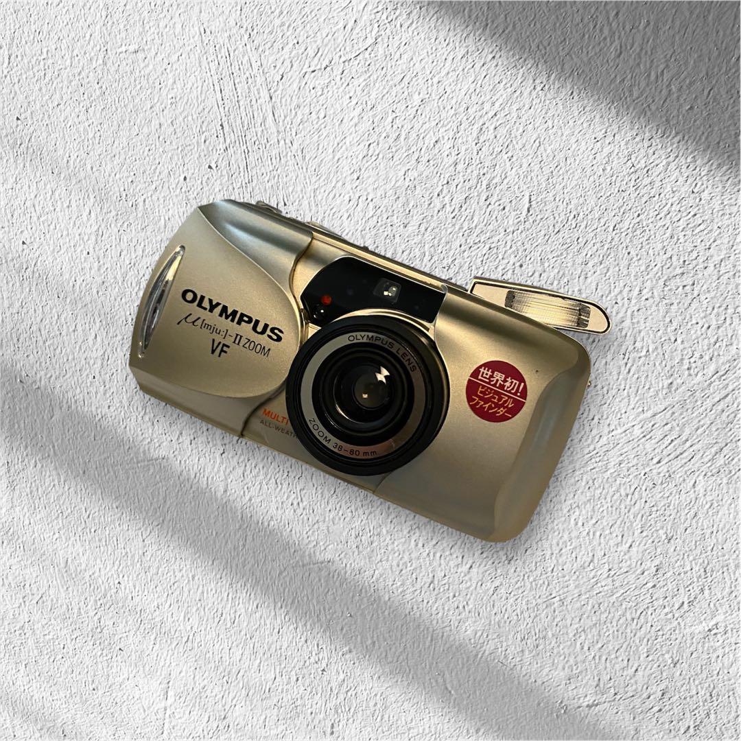 美品おすすめ☆【OLYMPUS】μⅡ ZOOM VF フィルムカメラ