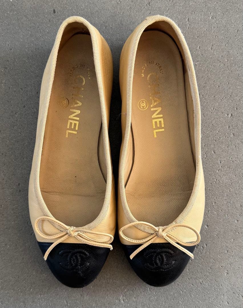 CHANEL バレリーナ バレエシューズ 34