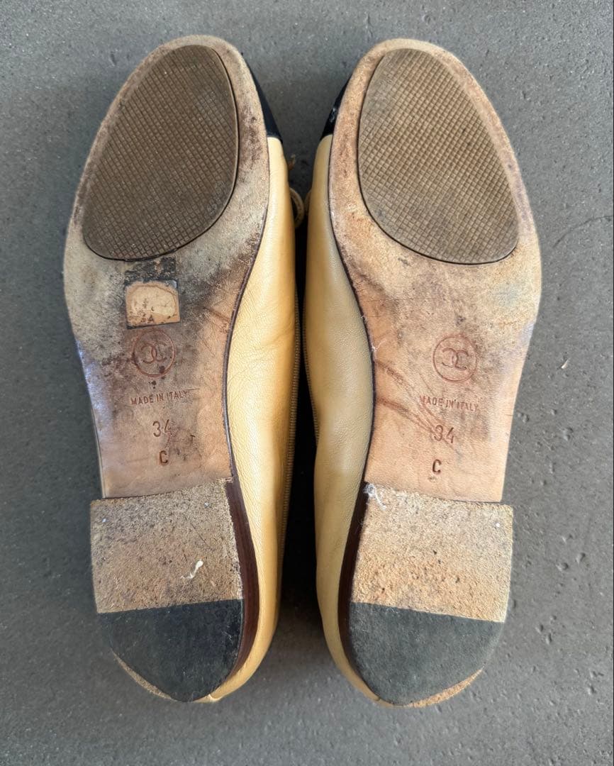 CHANEL バレリーナ バレエシューズ 34
