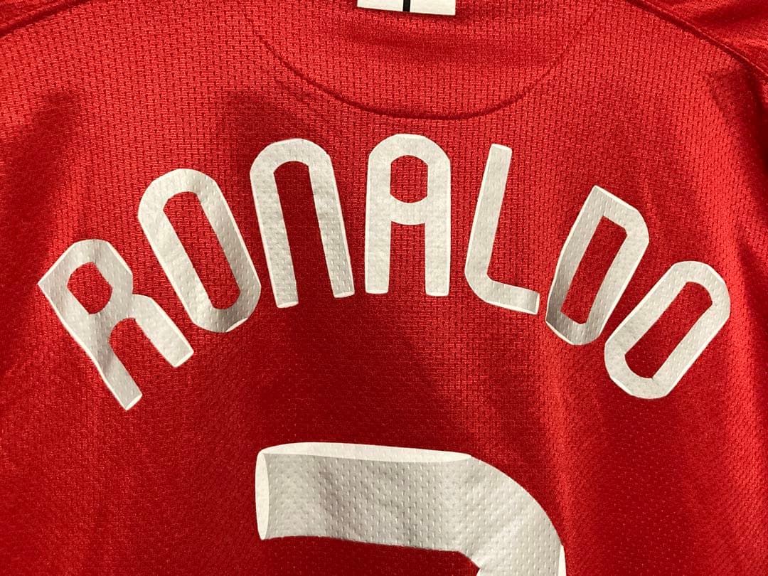 【正規品】ロナウド　マンチェスターユナイテッド　07/08 ホーム長袖レプリカ