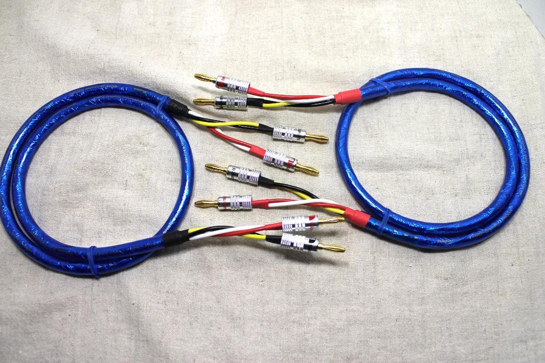 5500α Zonotone ゾノトーン1m2本 ナカミチ新品金バナナプラグ付