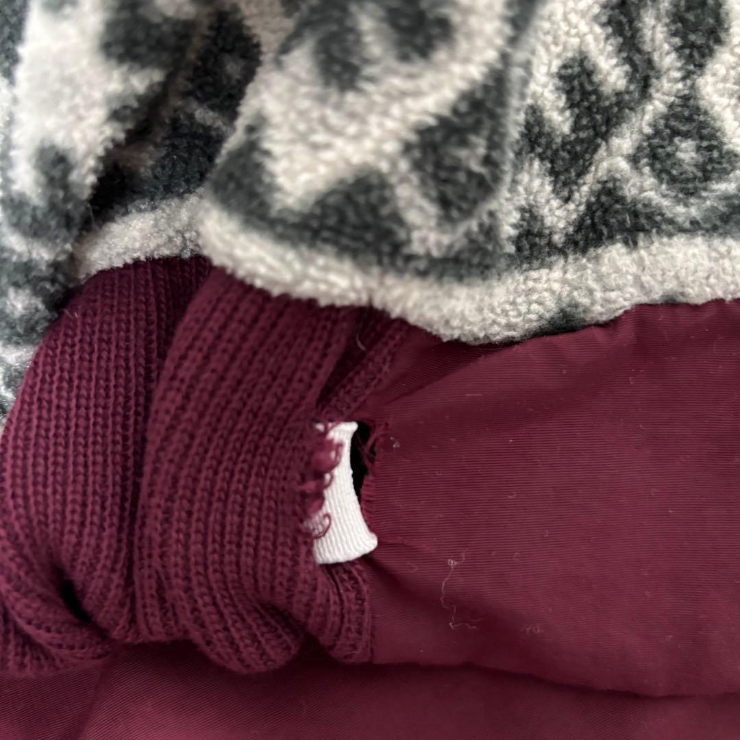 LL Bean バーガンディ ナイロンジャケット