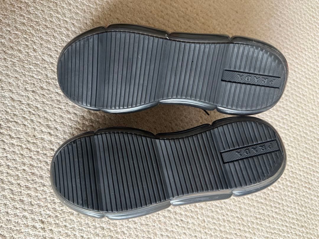 プラダ　厚底　ローファー　ドレスシューズ　美品　36