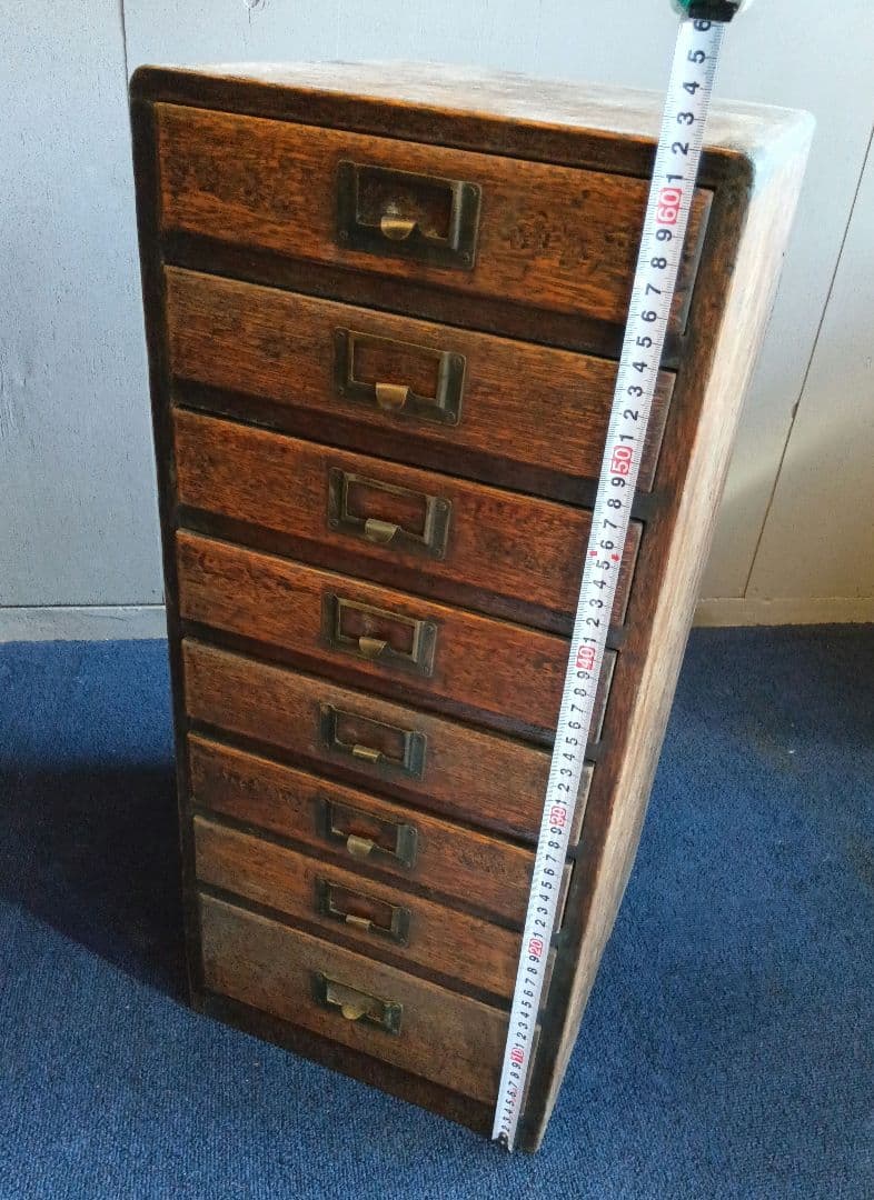 木製引き出しタンス 8段