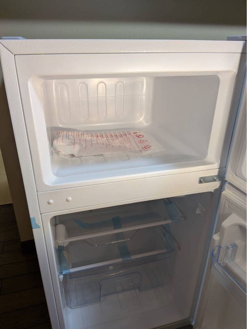 ちゃあ@３児母 　SAMKYO 冷蔵庫 小型 一人暮らし 95L ホワイト