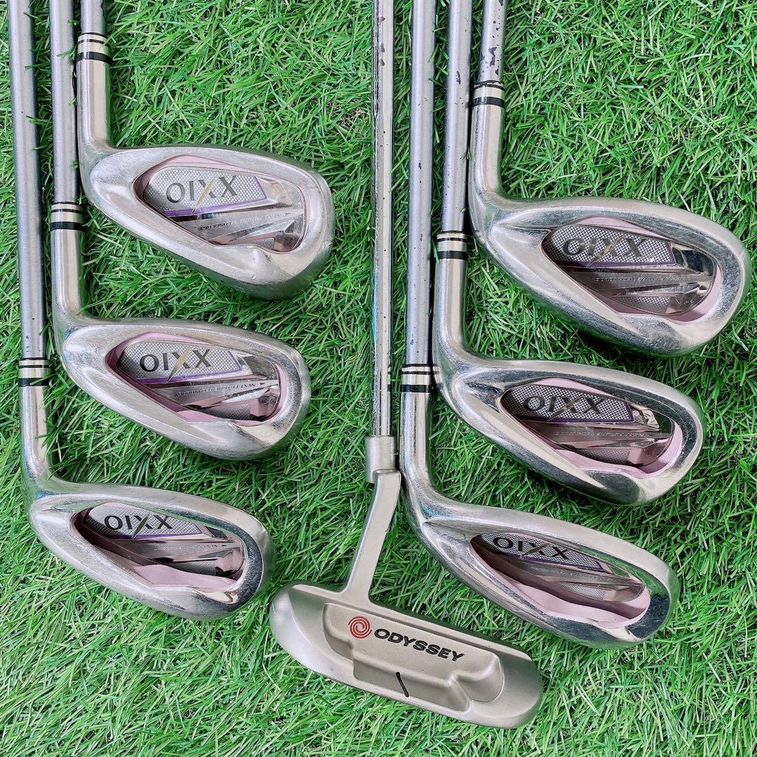 新品キャディバッグ　ゴルフクラブ　レディースセット　ゼクシオ　700 N1419