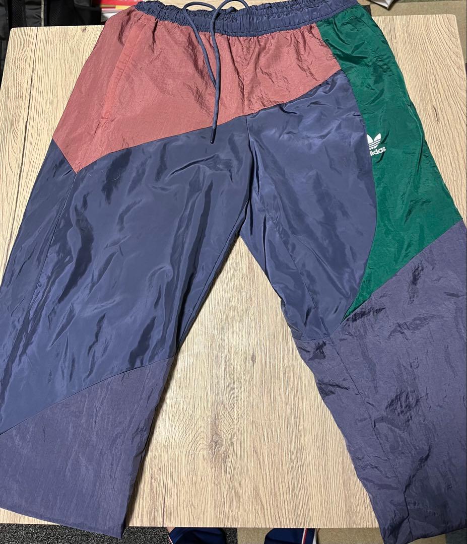 最終値下げ adidas アディダス　メンズナイロンジャケット　セットアップ