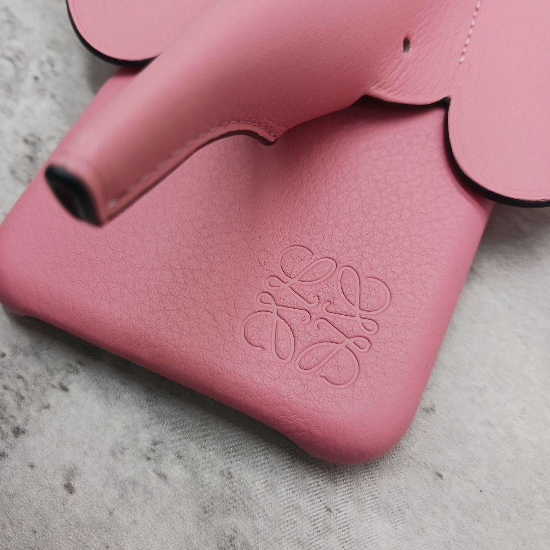 ✨未使用級✨ ロエベ iPhone 11 エレファント スマホケース ピンク