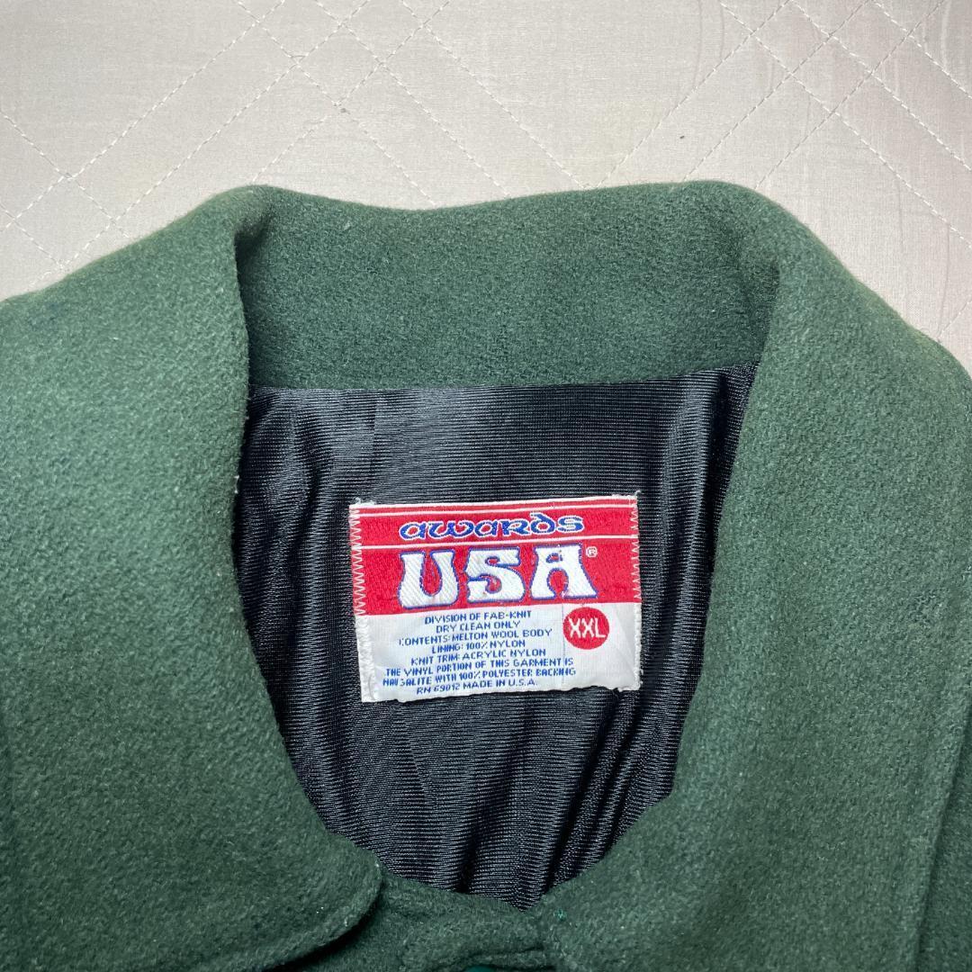 USA awards USA レザー アワードジャケット スタジャン XXL