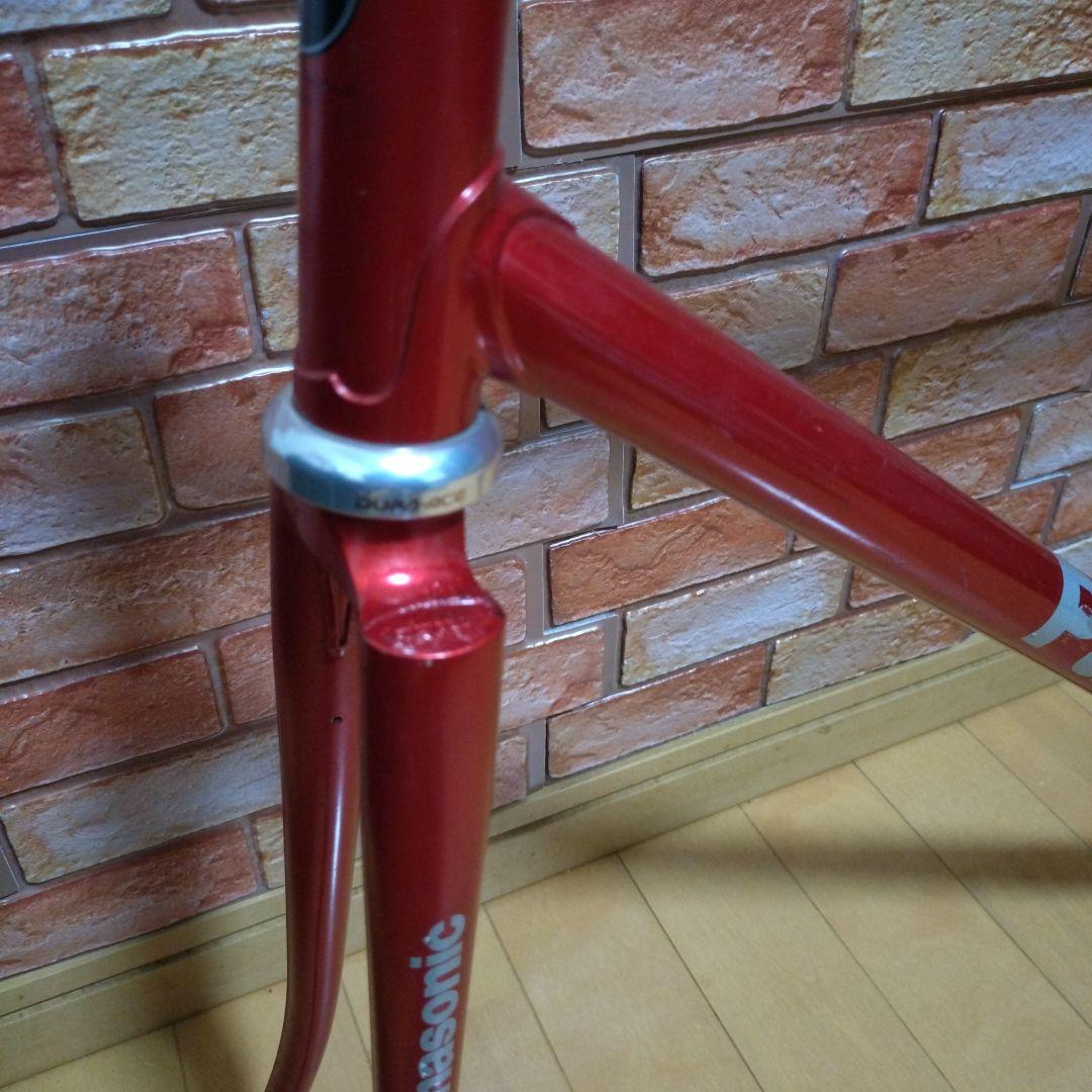 大きめ！Panasonic 競輪　NJS認定 フレーム レッド