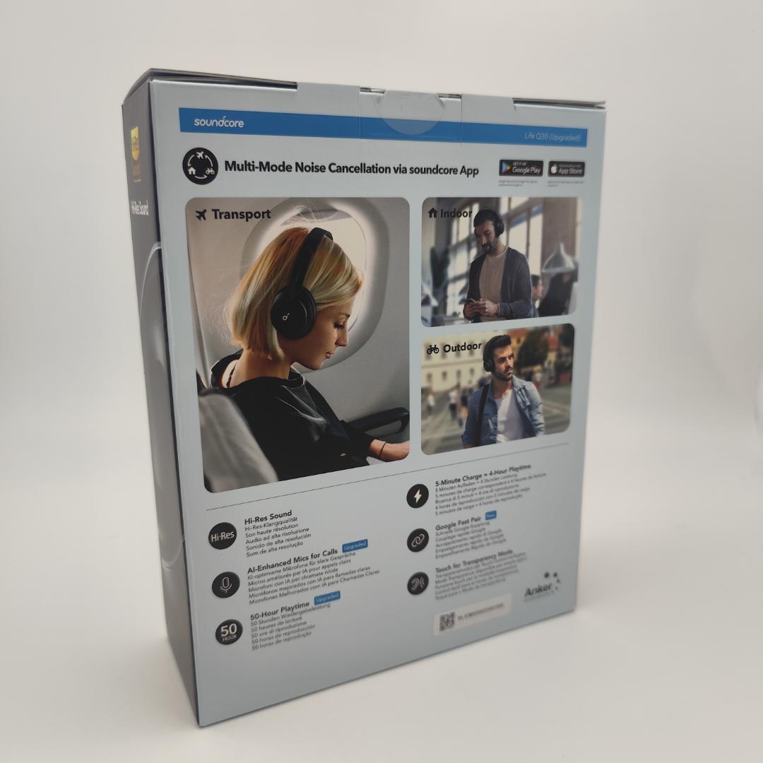 Anker Soundcore Life Q30 第2世代 ワイヤレスヘッドホン