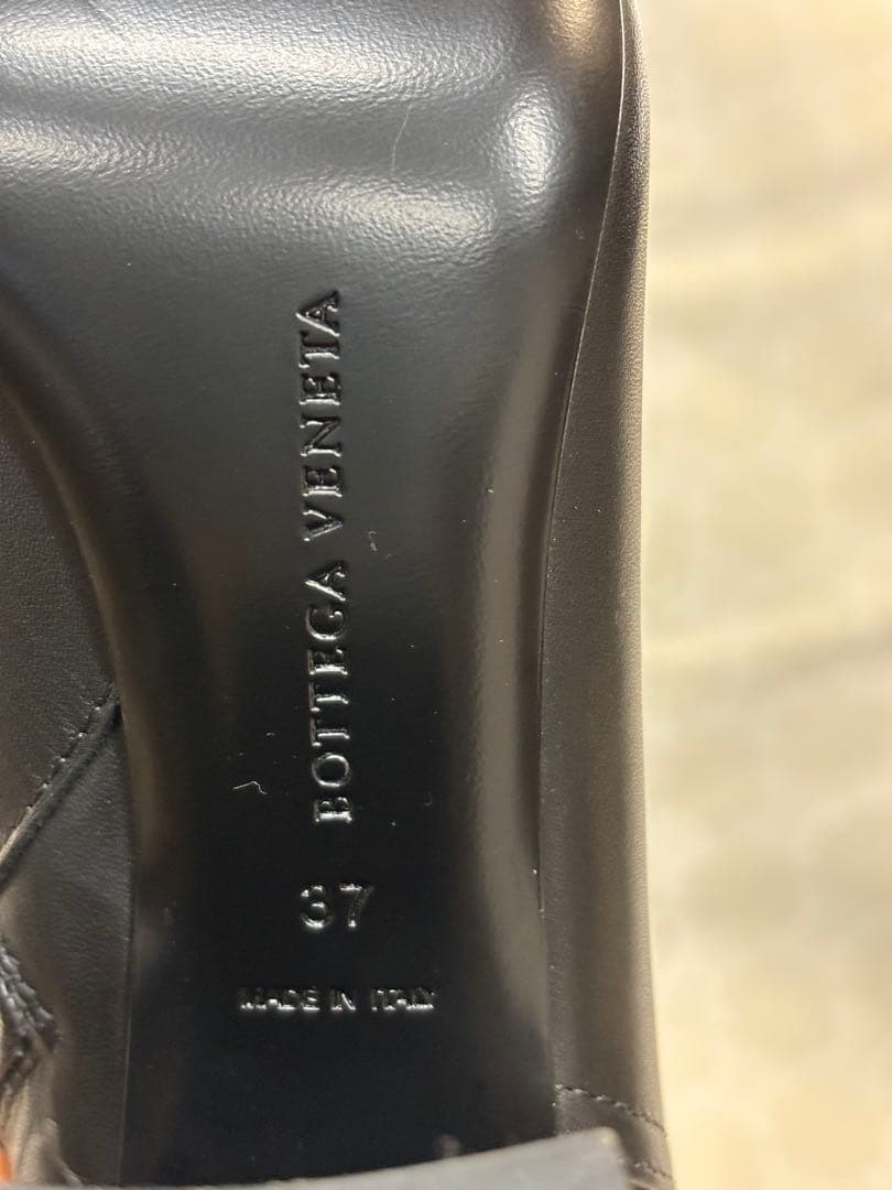 Bottega Veneta ボッテガヴェネタ　37 24cm 黒　新品　未使用