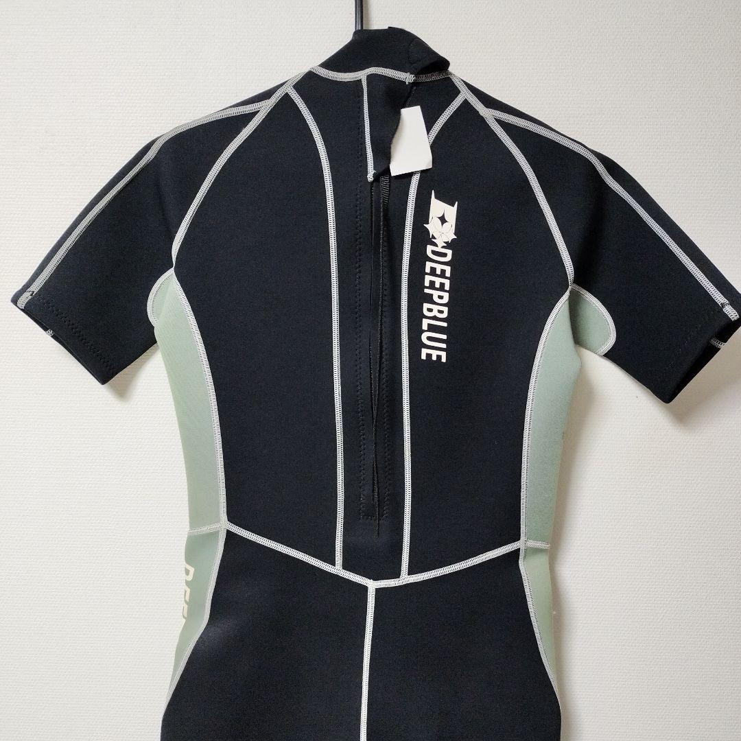 ●新品未使用● Lサイズ 　スプリング　ウェットスーツ ブラック/グレー