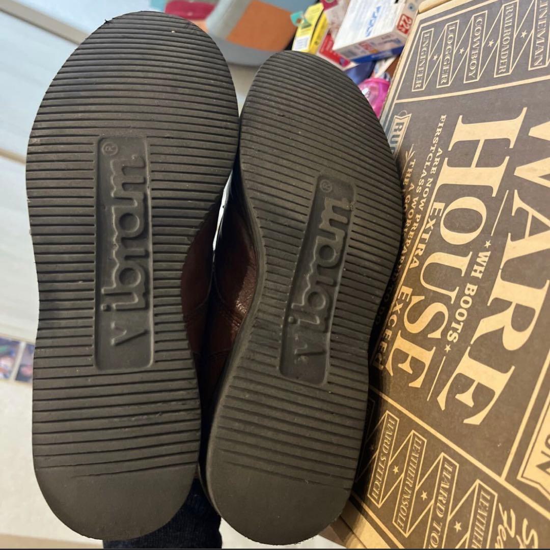 ウェアハウス　ホースレザーブーツ　ホースハイド　9 WAREHOUSE 27.0