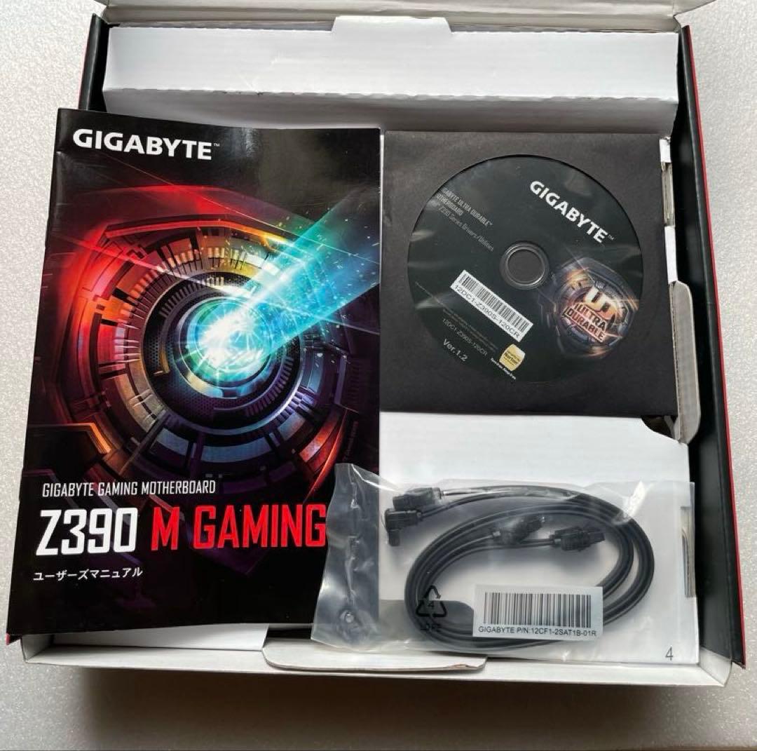 Gigabyte Z390 M Gaming M-ATX マザーボード