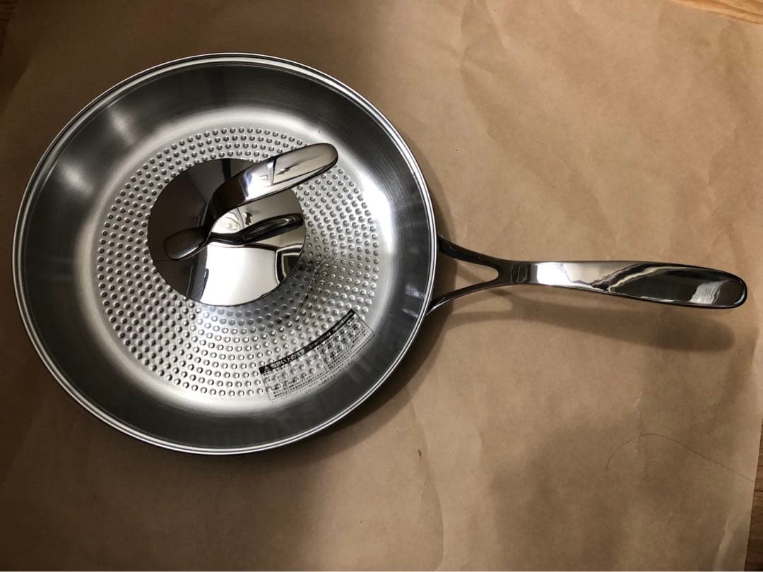 タッパーウェア　Tupper ware 28cmフライパン(ガラスふた付)