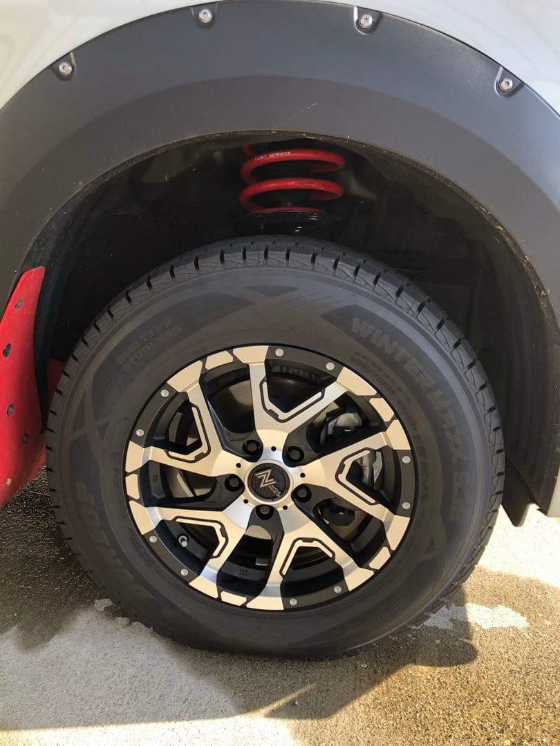 最終値引き！後期型デリカd5 用 1.2upサス＋新品キャンバーボルト付