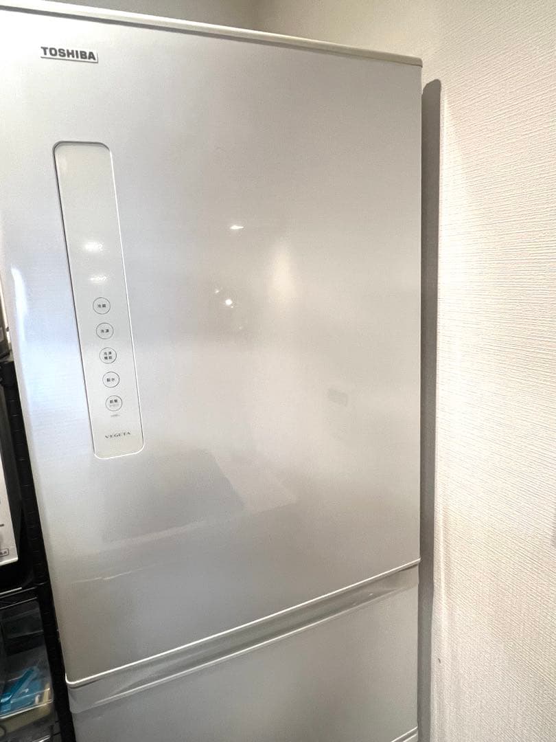 TOSHIBA VEGETA GR-F43G 冷蔵庫 シェルホワイト 2013年