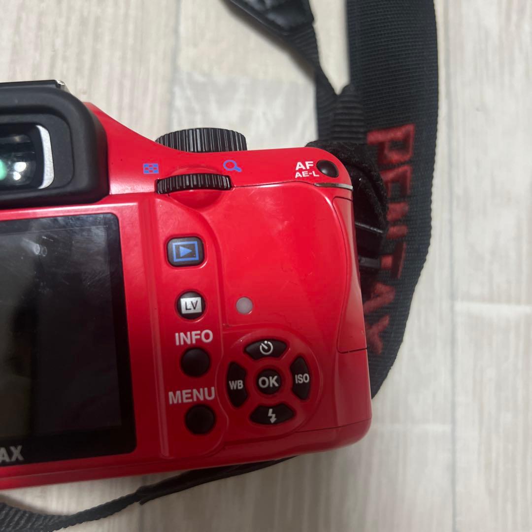 PENTAX K-Xレッド デジタル一眼レフカメラ