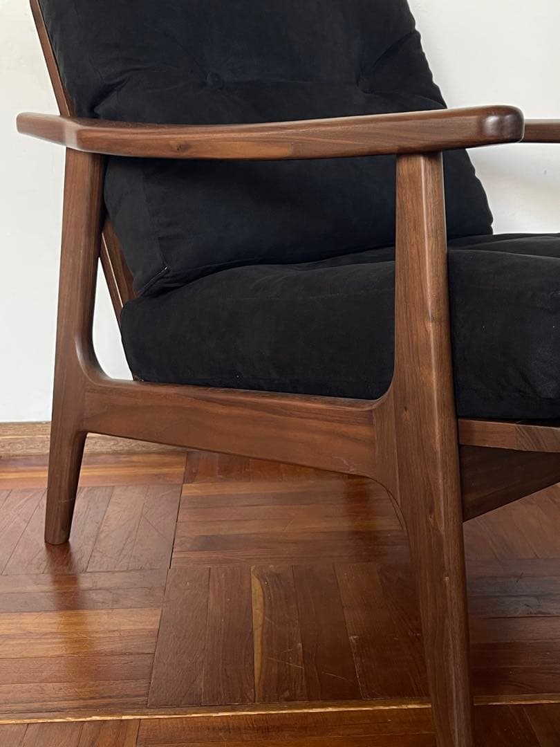 マルニ60 ウォールナット フレーム アームチェア 1シーター 1