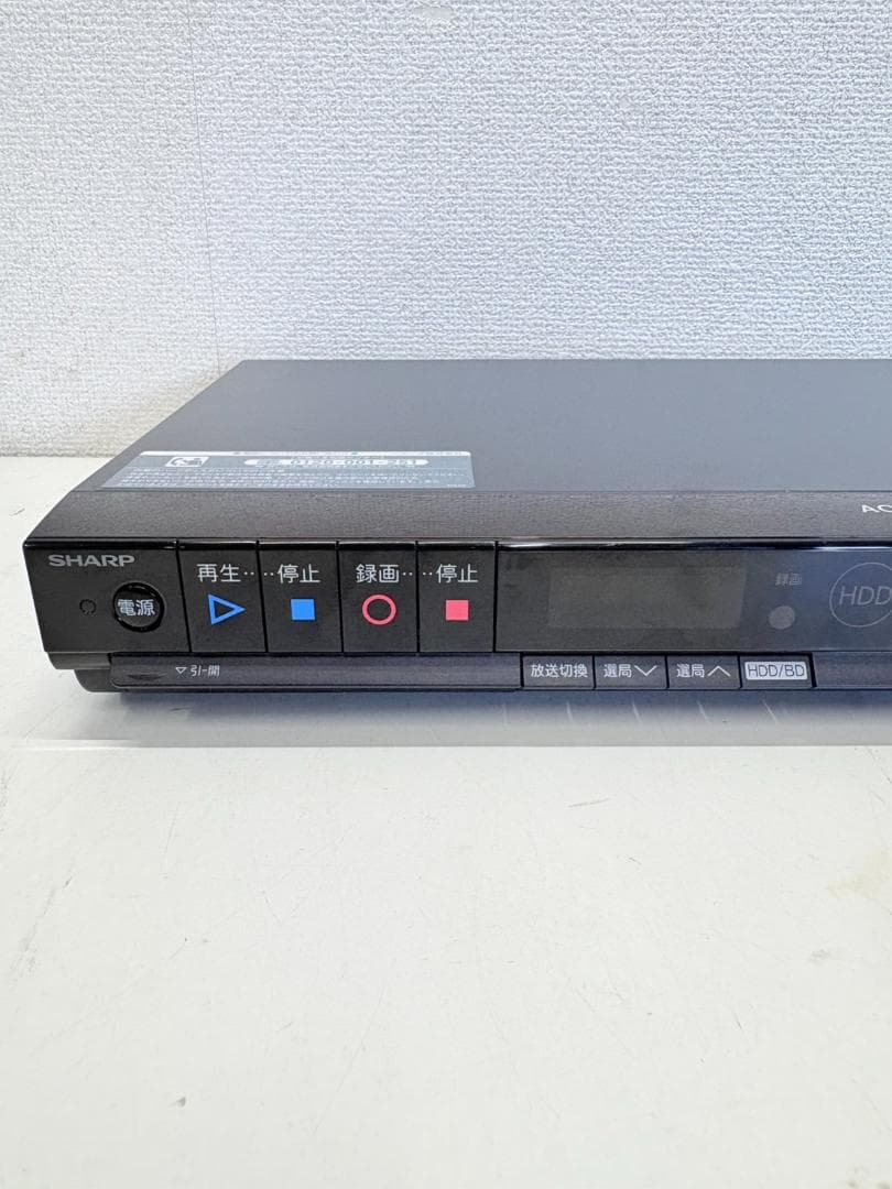 SHARP2011年製 ブルーレイレコーダー （BD-H30）