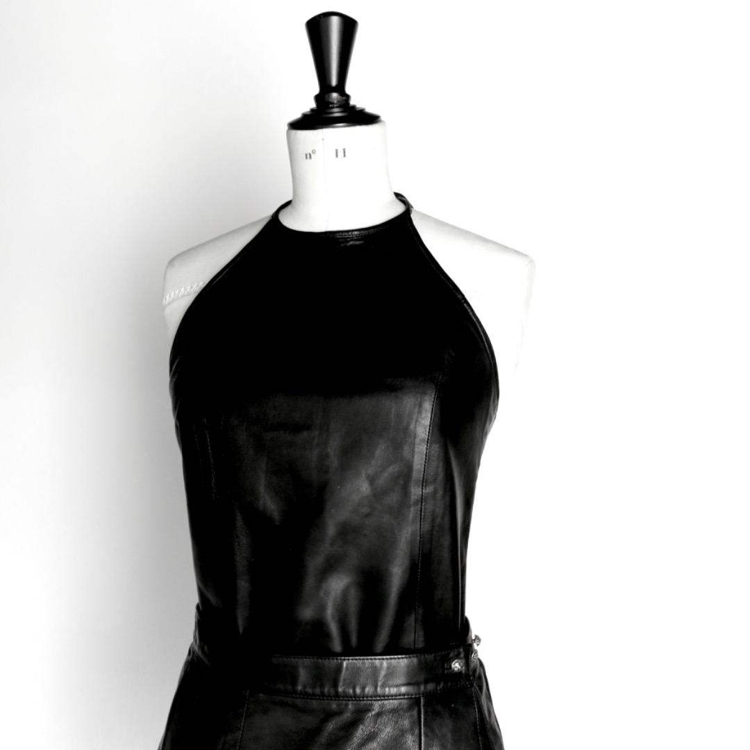 CHROME HEARTS クロムハーツ スクロール チップ ホルター トップ