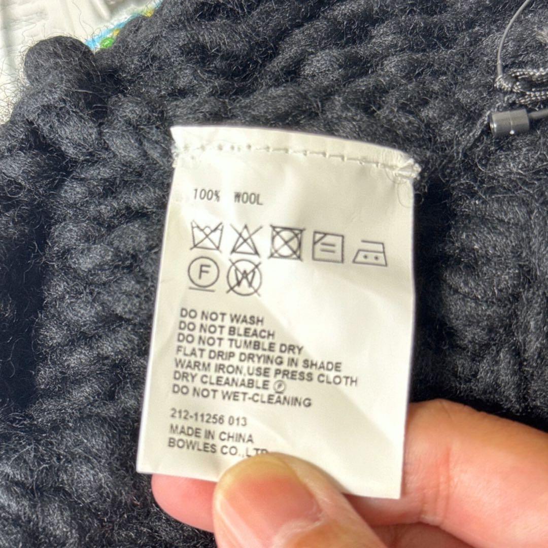 【新品タグ付】HYKE 近年モデル CABLE NECK WARMER スヌード