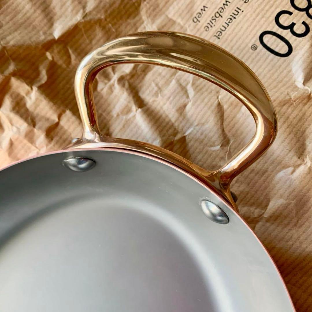 Mauviel 1830 ムヴィエール　銅　両手オーバルパン