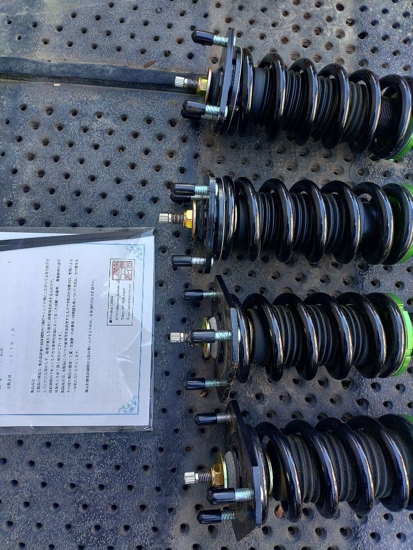 クラウン4WD車高調　中古美品１８０系　ゼロクラ　マークX　GRS181　長野市