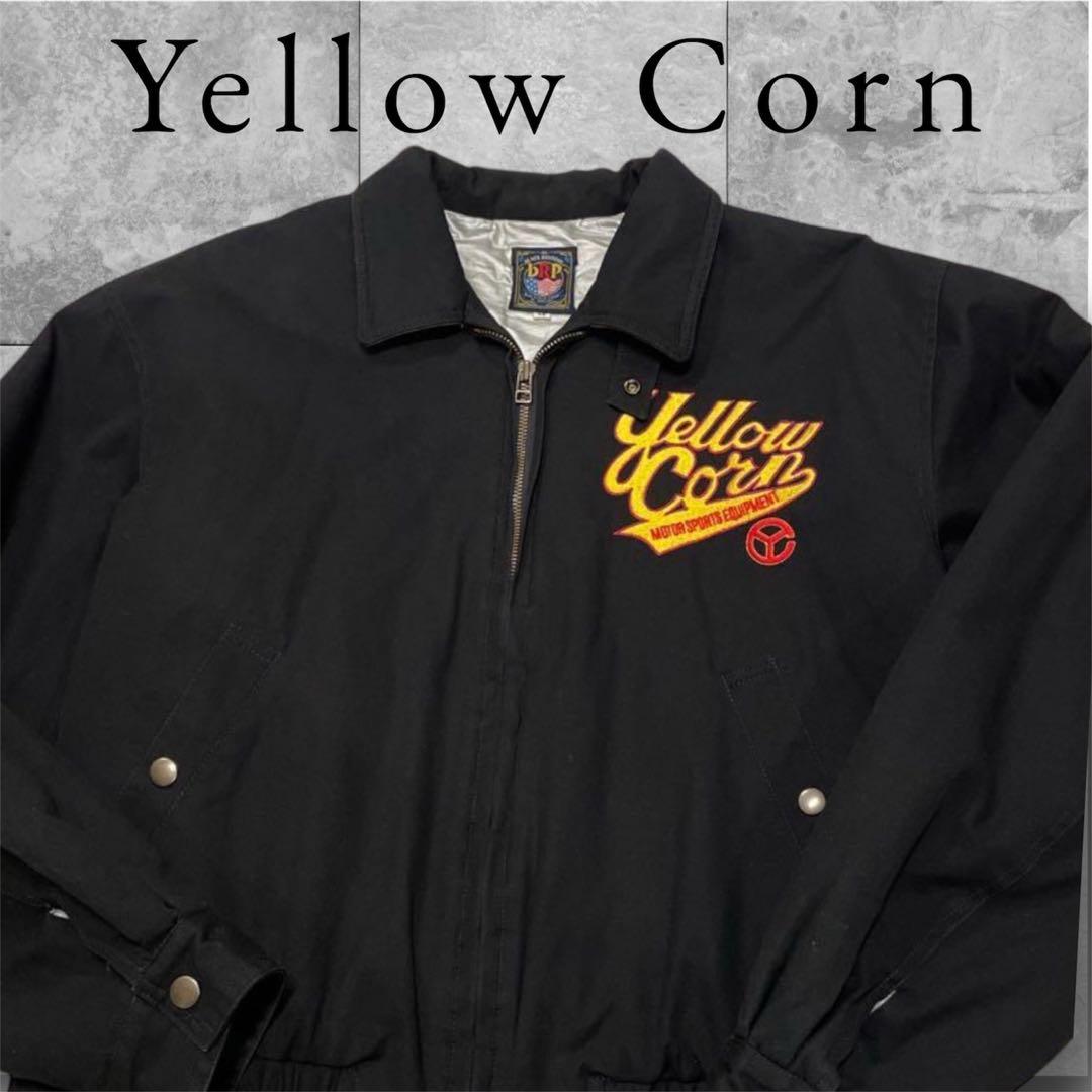 美品❤️Yellow Corn ヴィンテージ　ブラックジャケット 希少　M 防寒