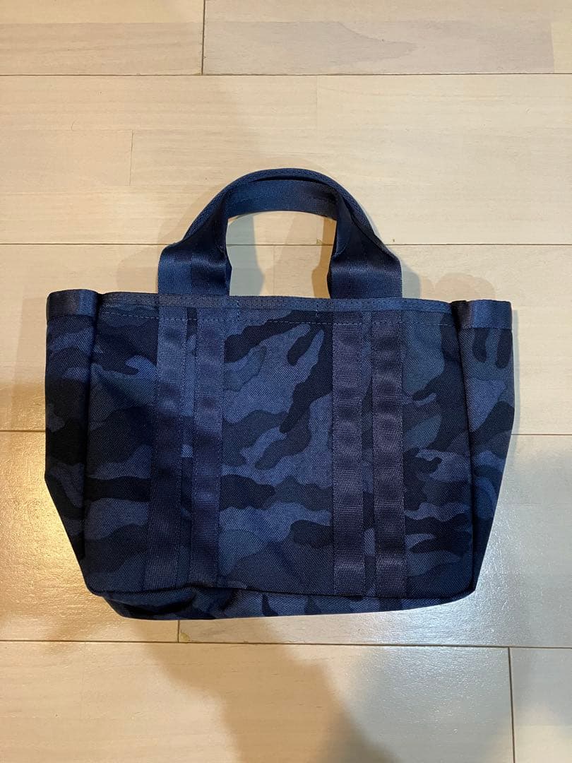 ☆未使用☆ZERO HALLIBURTON カートトートバッグ ネイビーカモ色