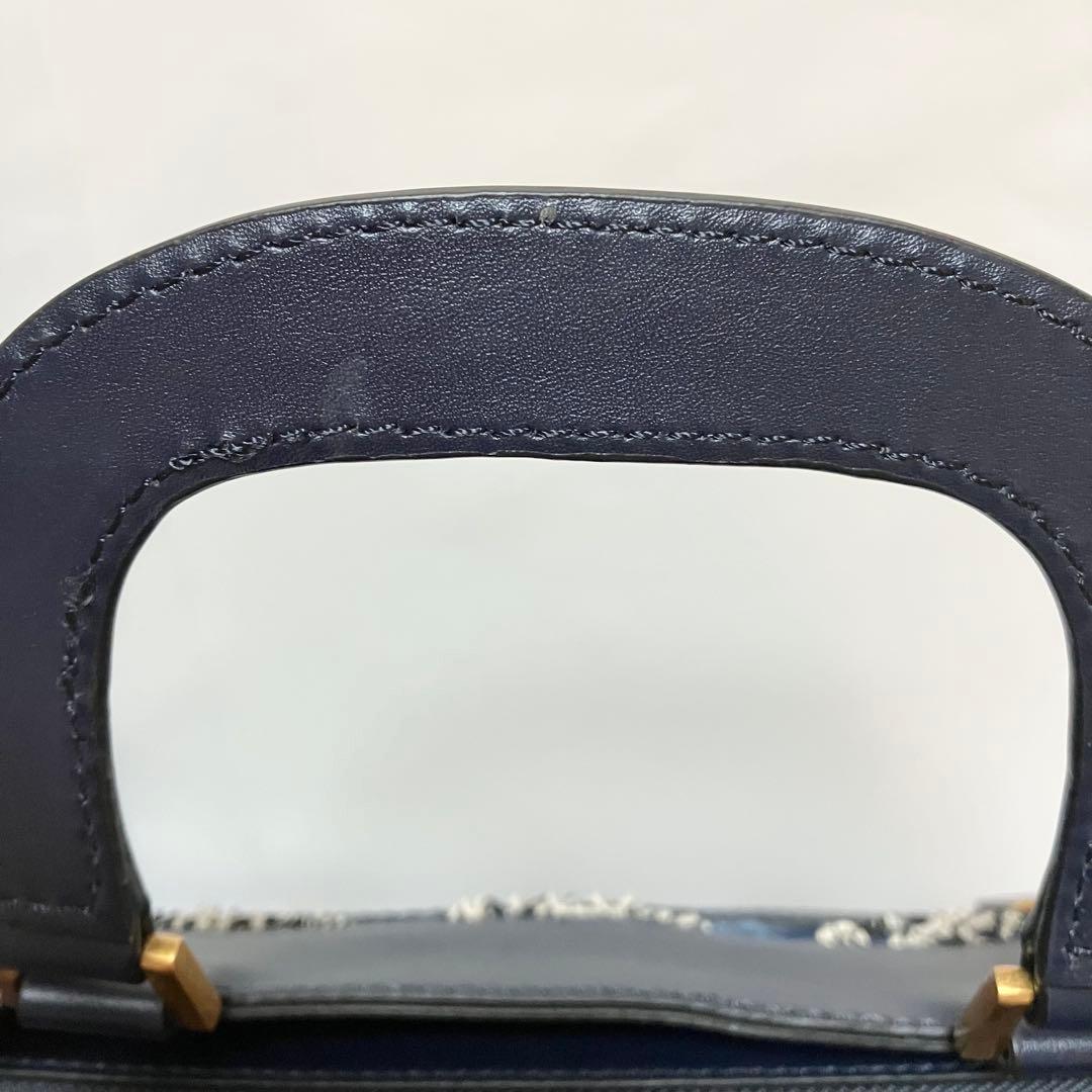 【未使用】ゲス GUESS デニム　ショルダーバッグ ハンドバッグ　2way