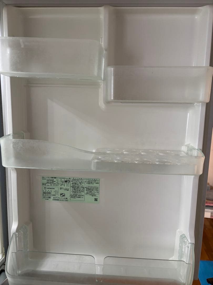 HITACHI 5ドア冷蔵庫 クリスタルシャイン