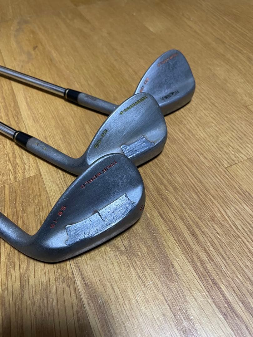 ノーメッキTour World ウェッジ 50° 52° 58° 3本セット