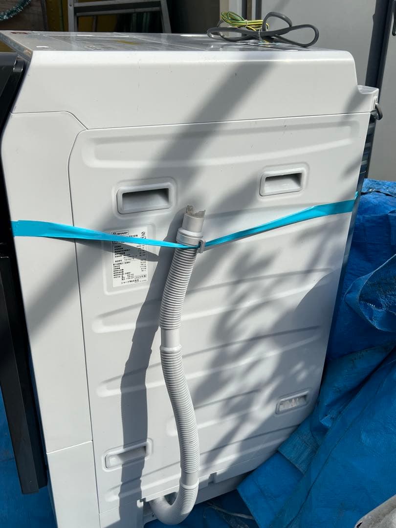 K 美品 SHARP ドラム式洗濯乾燥機ES-G11B-SL 2024